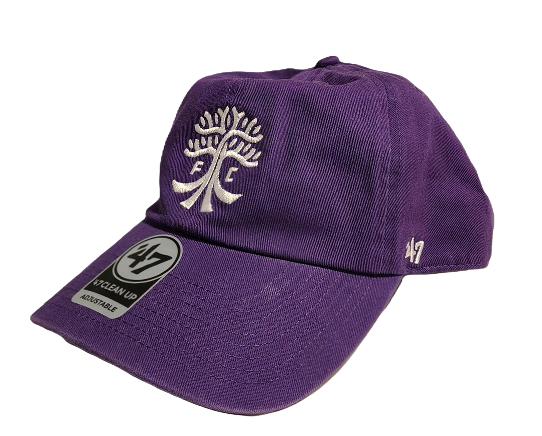 AUSTIN FC PURPLE CLEAN UP HAT
