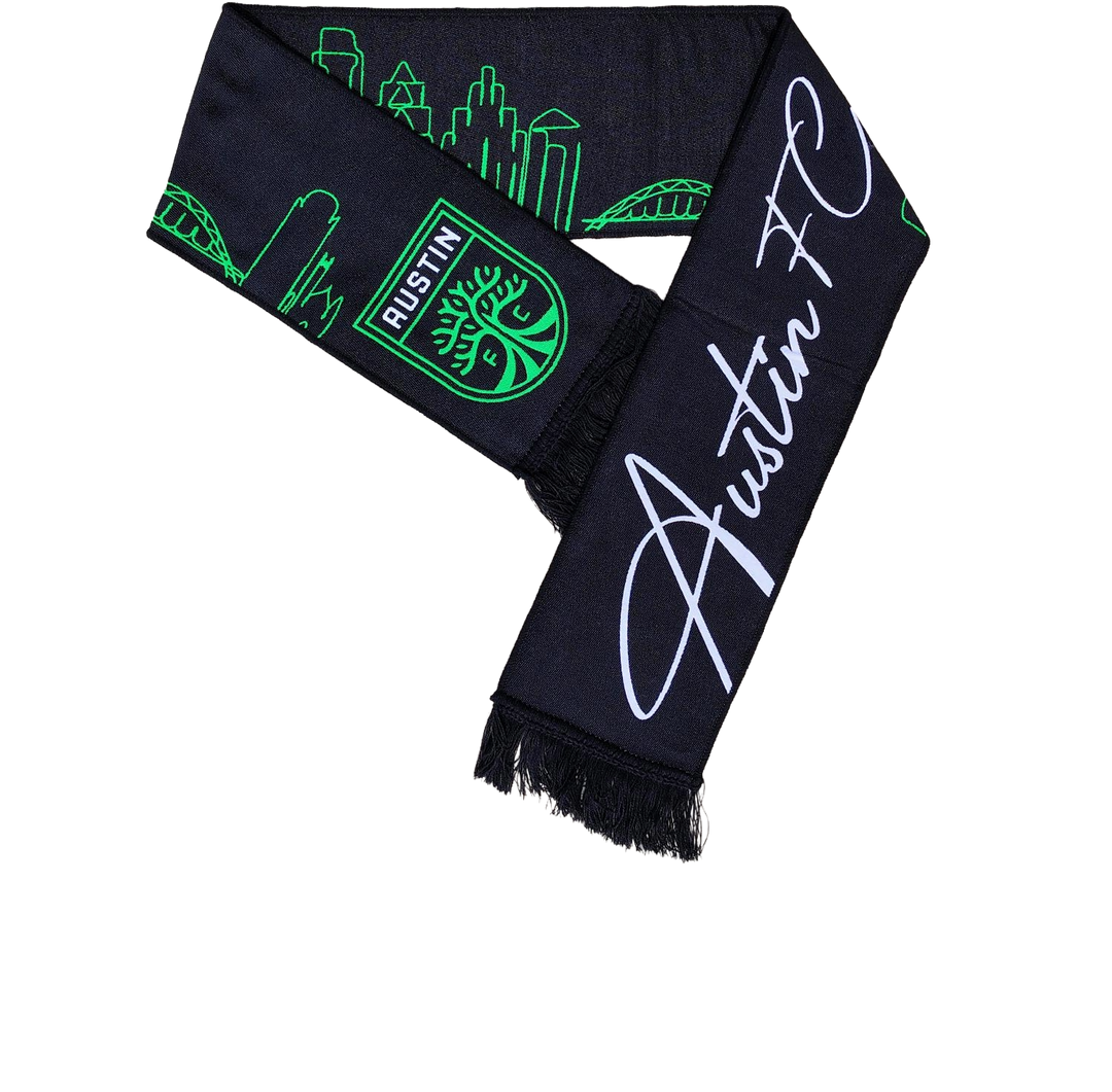 AUSTIN FC SKYLINE WOVEN SCARF