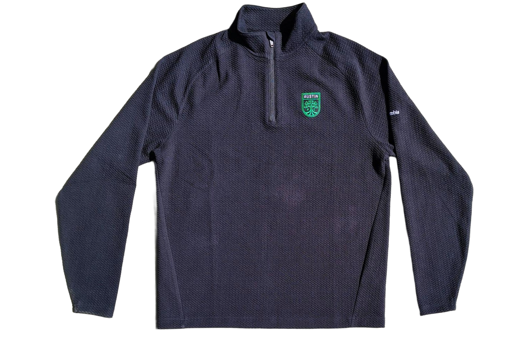 AUSTIN FC BLACK SWINGCRAFT QUARTER ZIP