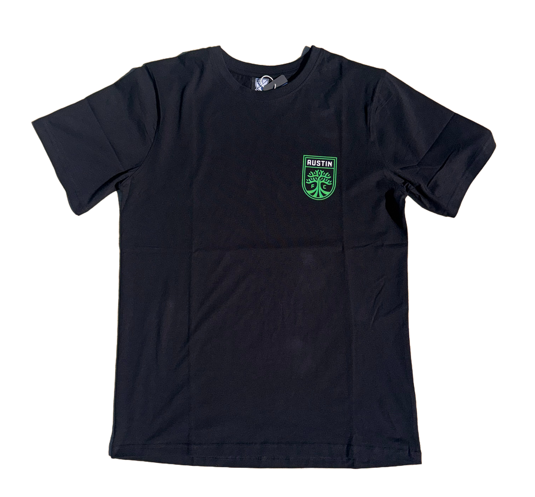 AUSTIN FC HISPANIC HERITAGE BLACK SKULL TEE AFC