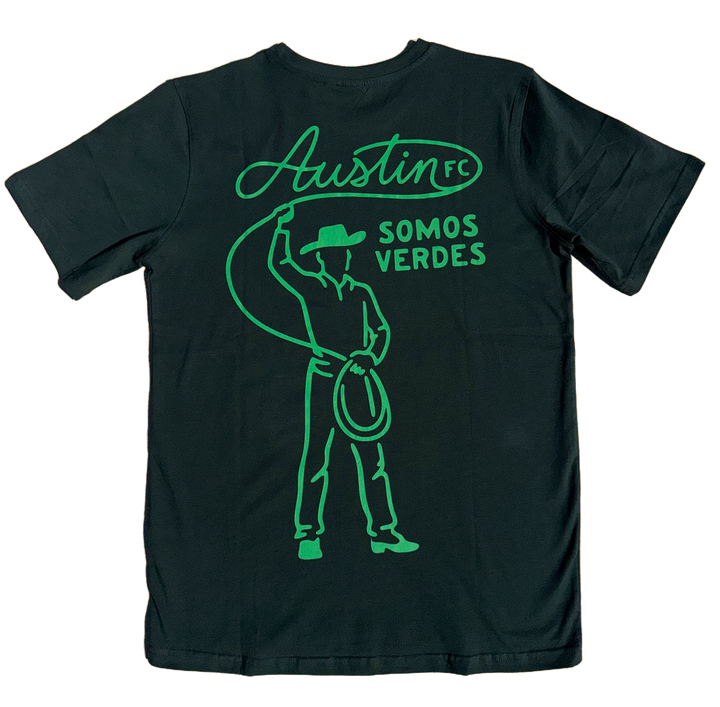 AUSTIN FC NEON COWBOY TEE