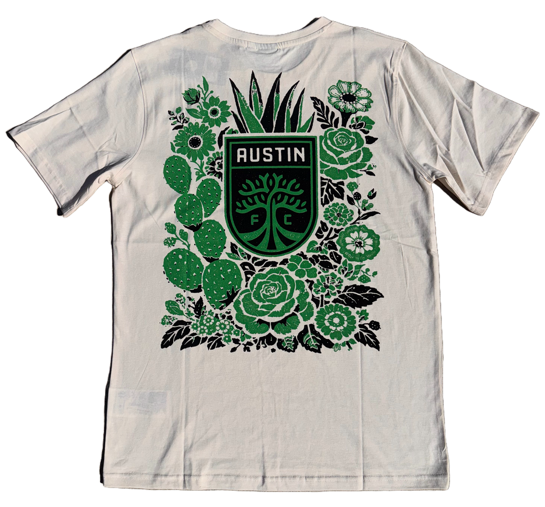 AUSTIN FC HISPANIC HERITAGE CREAM CACTUS TEE