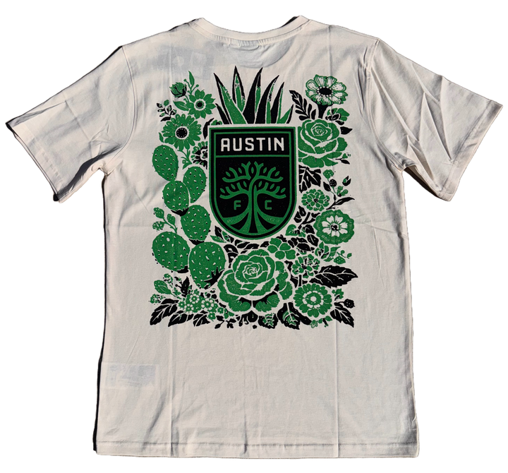 AUSTIN FC HISPANIC HERITAGE CREAM CACTUS TEE