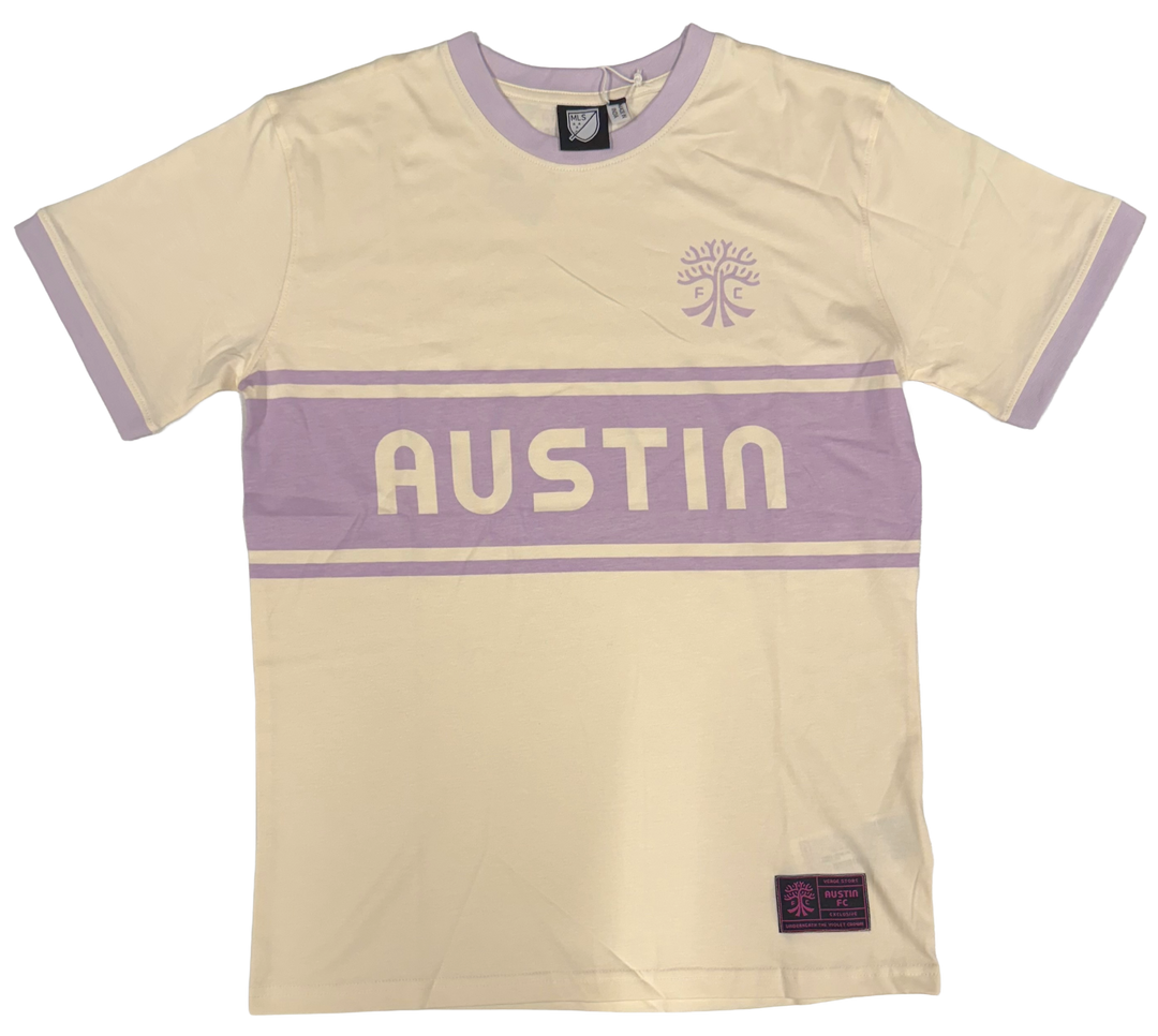 AUSTIN FC CREAM AND PURPLE RINGER