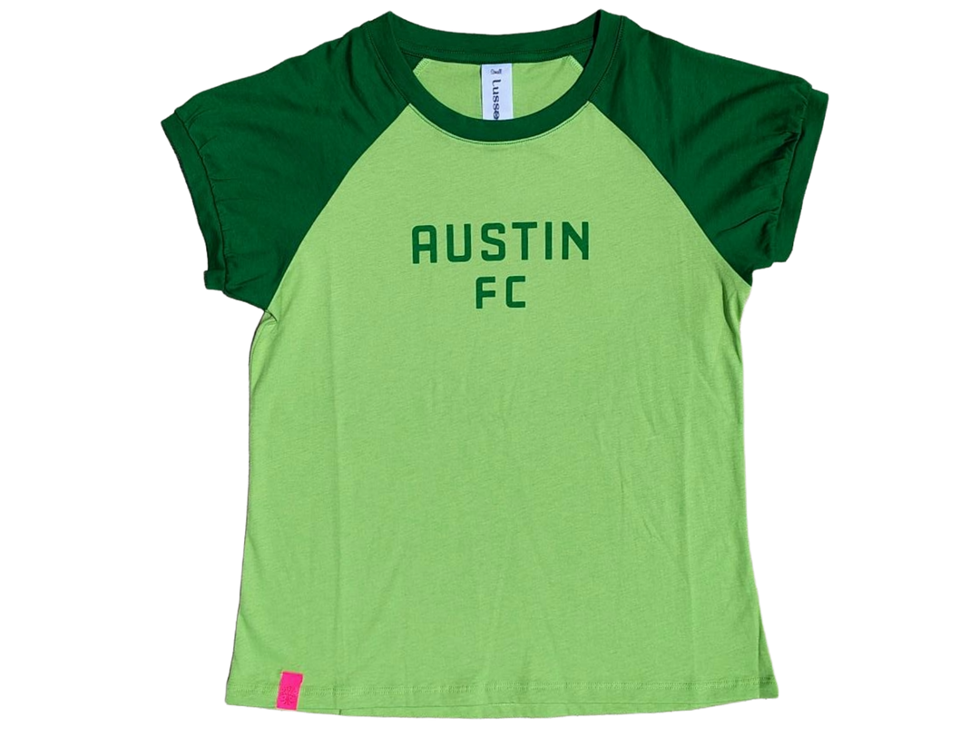 AUSTIN FC WOMEN'S GREEN VIOLET TEE