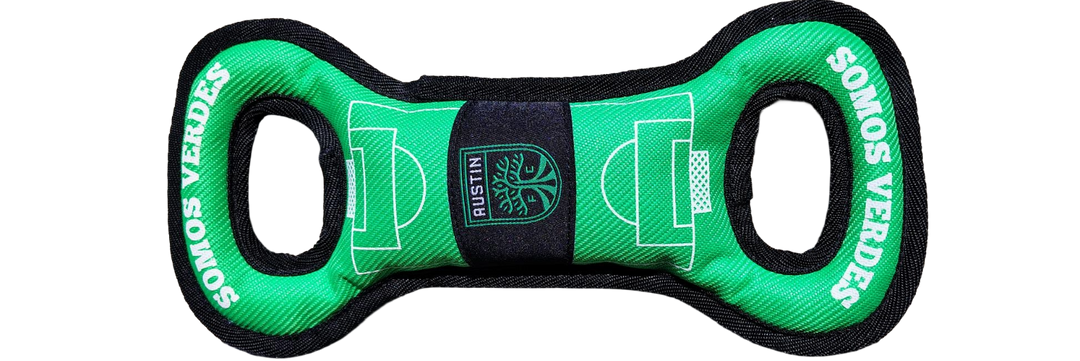 AUSTIN FC DOG PITCH TOY