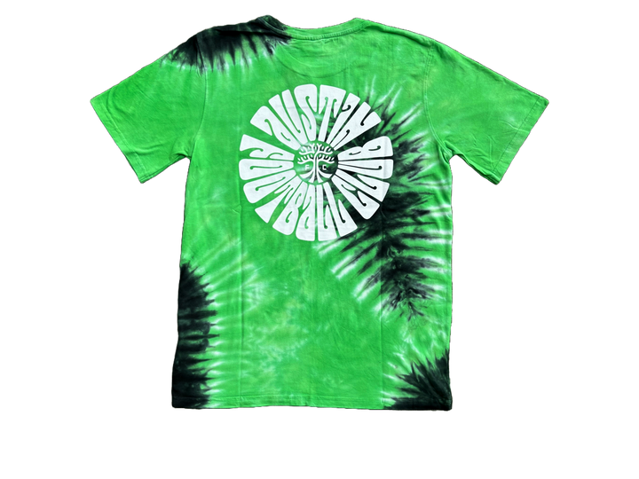 AUSTIN FC GROOVY TIE DYE GREEN SPIRAL FOOTBALL CLUB