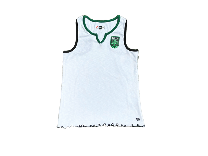 AUSTIN FC VNOTCH LETTUCE HEM TANK TOP