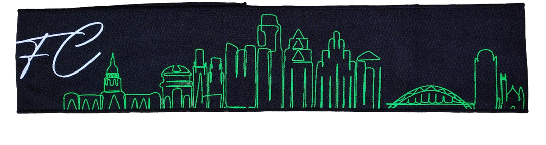 AUSTIN FC SKYLINE WOVEN SCARF