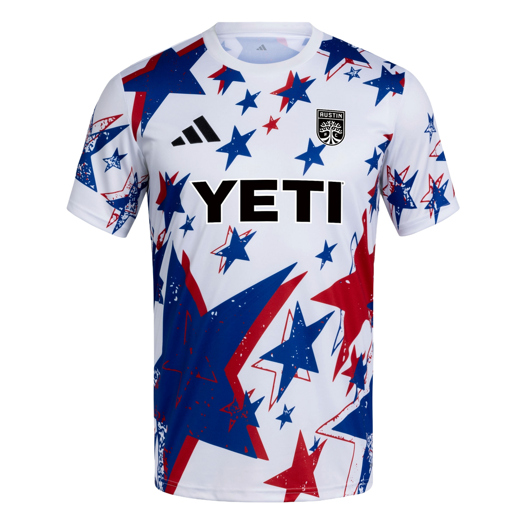 MERCH OF THE MATCH - AUSTIN FC 2026 AMERICANA PRE-MATCH TOP
