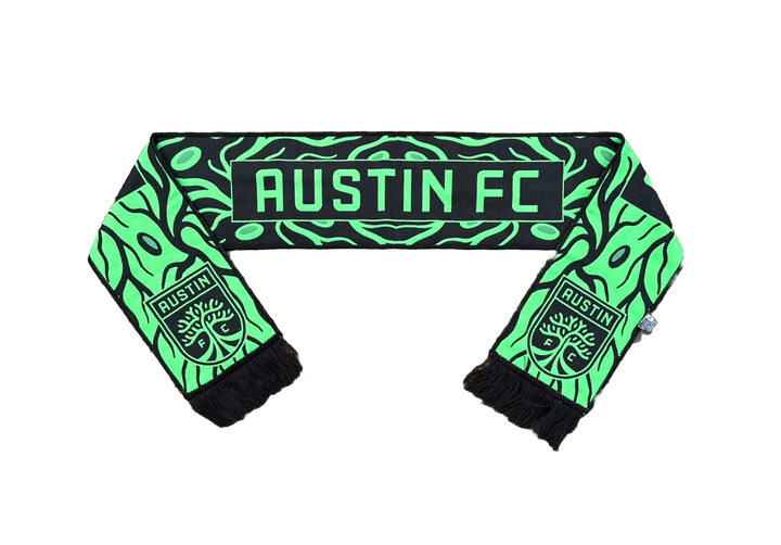 AUSTIN FC OUR HEART BEATS LOUDER SCARF