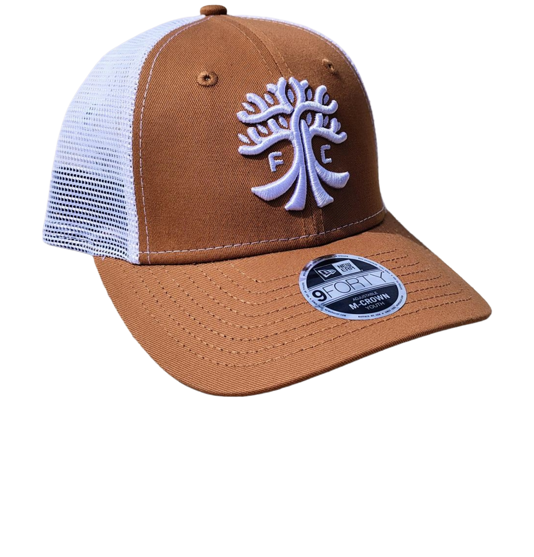AUSTIN FC YOUTH 940 MESH TRUCKER BRONZE HAT